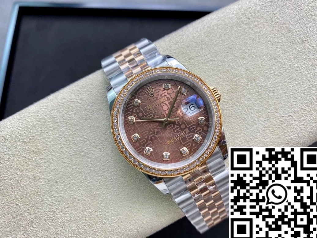 Gold BP Rolex Datejust Factory M126281RBR-0013 Rose 0706